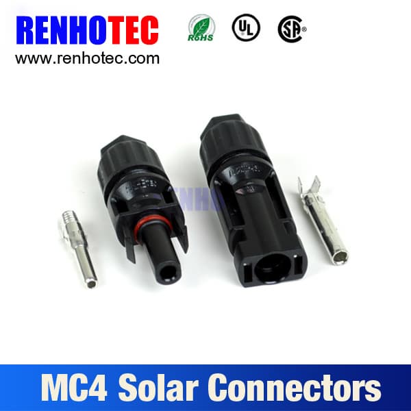 TUV Approval Photovoltaic Solar MC4 Connector With 1 Pair